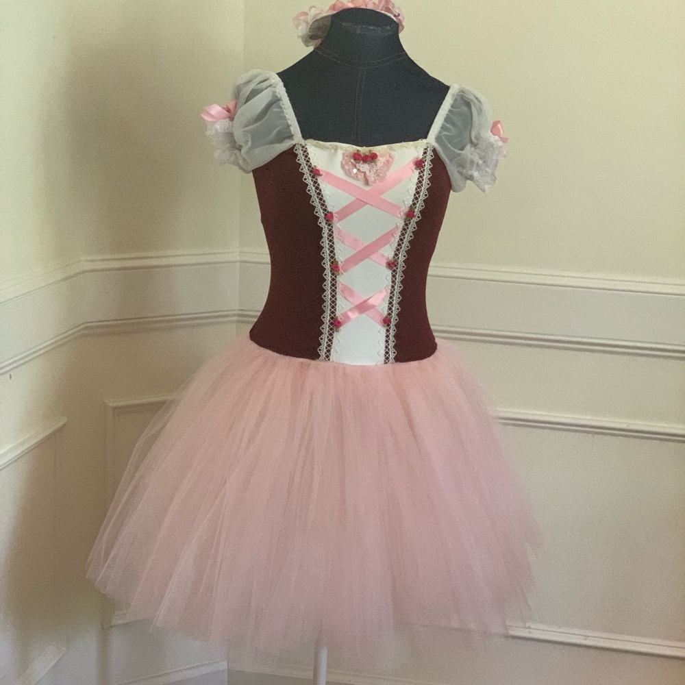 Professional ballet costume for Giselle variation.